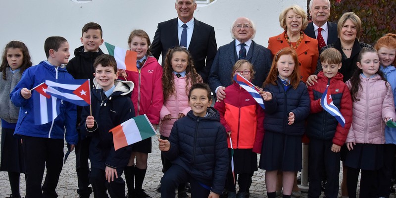 Visita Díaz-Canel a Irlanda