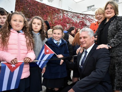 Visita Díaz-Canel a Irlanda