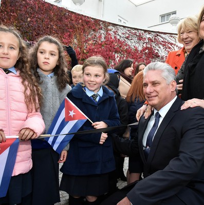 Visita Díaz-Canel a Irlanda