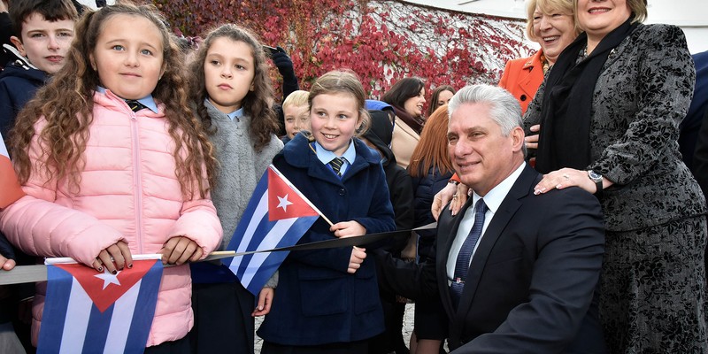 Visita Díaz-Canel a Irlanda