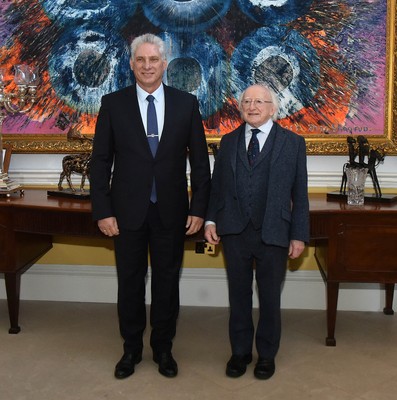 Visita Díaz-Canel a Irlanda