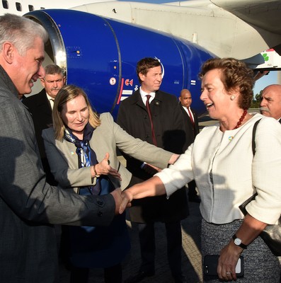 Visita Díaz-Canel a Irlanda