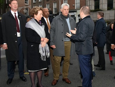 Visita Díaz-Canel a Irlanda