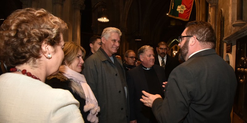 Visita Díaz-Canel a Irlanda