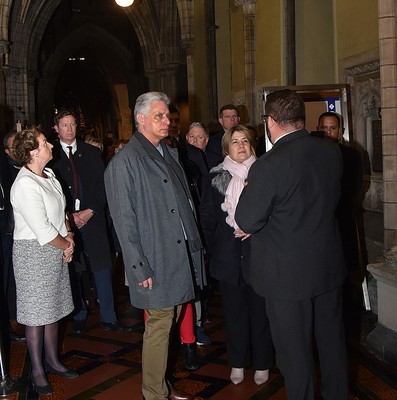 Visita Díaz-Canel a Irlanda