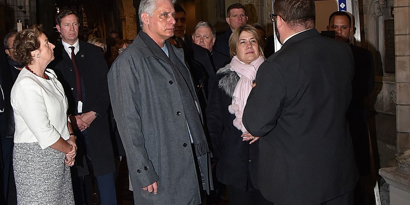 Visita Díaz-Canel a Irlanda