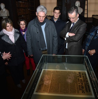 Visita Díaz-Canel a Irlanda