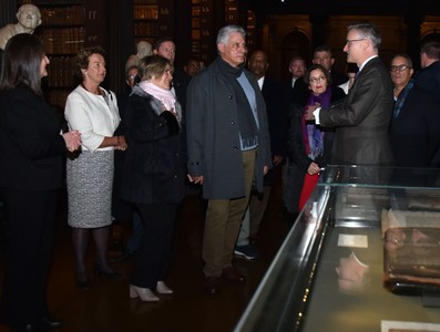 Visita Díaz-Canel a Irlanda