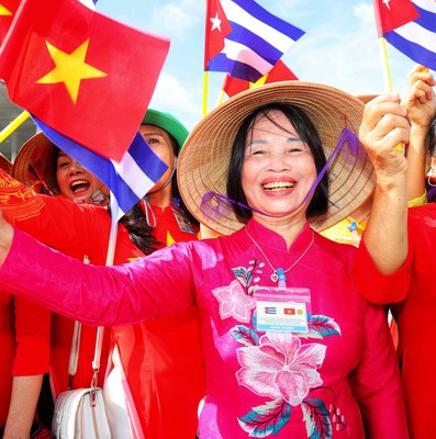 Presidente Díaz-Canel en Vietnam