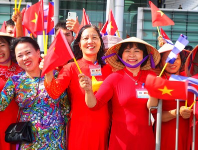 Presidente Díaz-Canel en Vietnam
