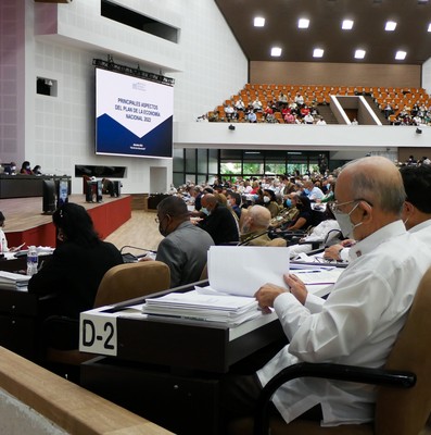 Primera jornada de trabajo de la 8va sesión ordinaria de la Asamblea Nacional del Poder Popular en su IX Legislatura