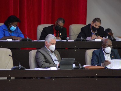 Primera jornada de trabajo de la 8va sesión ordinaria de la Asamblea Nacional del Poder Popular en su IX Legislatura