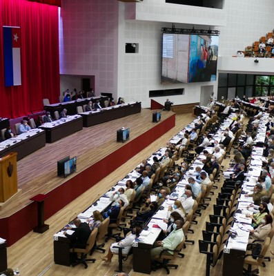 Primera jornada de trabajo de la 8va sesión ordinaria de la Asamblea Nacional del Poder Popular en su IX Legislatura
