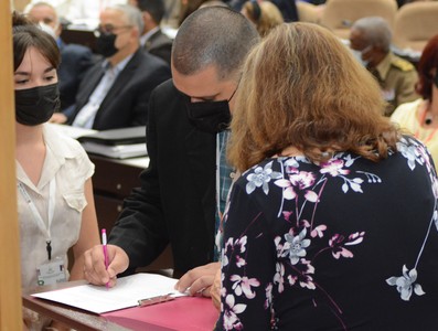 Primera jornada de trabajo de la 8va sesión ordinaria de la Asamblea Nacional del Poder Popular en su IX Legislatura