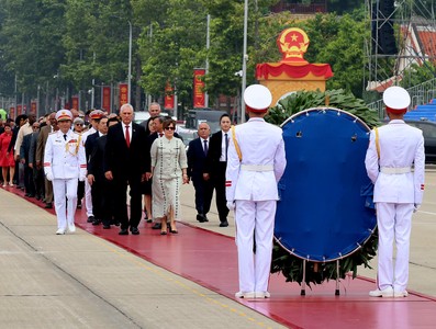 Presidente Díaz-Canel en Vietnam