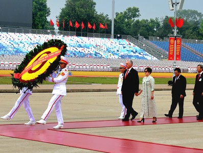 Presidente Díaz-Canel en Vietnam