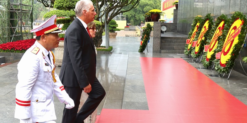 Presidente Díaz-Canel en Vietnam