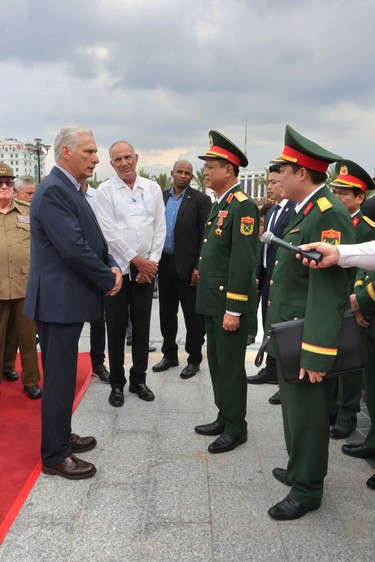 Presidente Díaz-Canel en Vietnam 107