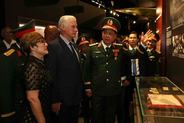 Presidente Díaz-Canel en Vietnam 116