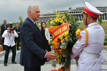 Presidente Díaz-Canel en Vietnam 124