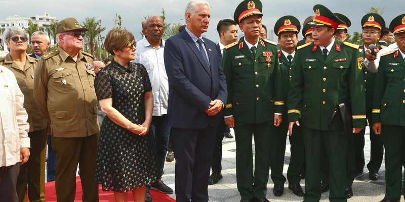 Presidente Díaz-Canel en Vietnam