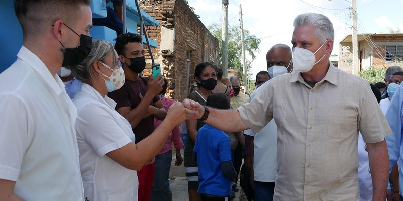 Recorrido de Díaz-Canel por la provincia de Las Tunas