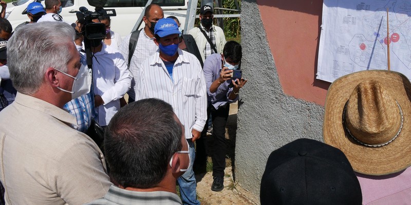 Recorrido de Díaz-Canel por la provincia de Holguín