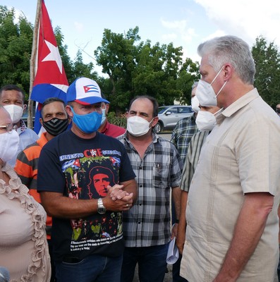 Recorrido de Díaz-Canel por la provincia de Holguín