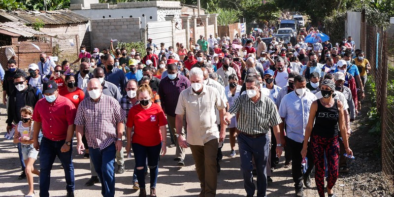 Recorrido de Díaz-Canel por la provincia de Holguín