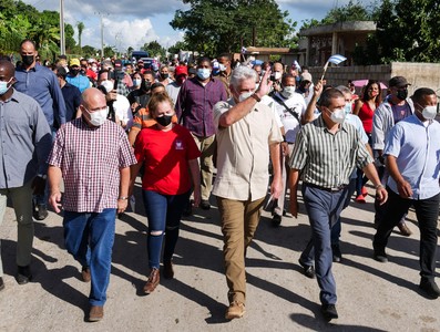 Recorrido de Díaz-Canel por la provincia de Holguín