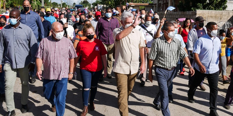 Recorrido de Díaz-Canel por la provincia de Holguín