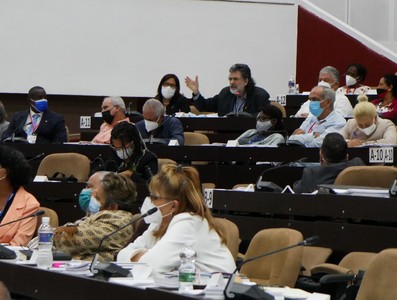 Primera jornada de trabajo de la 8va sesión ordinaria de la Asamblea Nacional del Poder Popular en su IX Legislatura