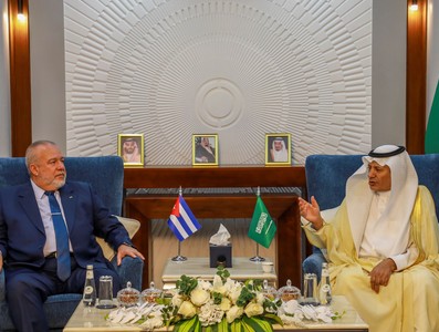 Primer Ministro Manuel Marrero Cruz visita el Reino de Arabia Saudita