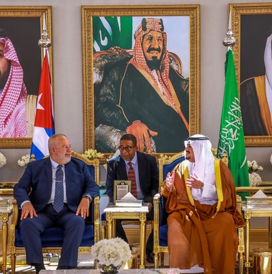 Primer Ministro Manuel Marrero Cruz visita el Reino de Arabia Saudita