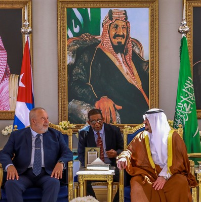 Primer Ministro Manuel Marrero Cruz visita el Reino de Arabia Saudita