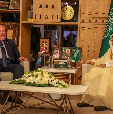 Primer Ministro Manuel Marrero Cruz visita el Reino de Arabia Saudita