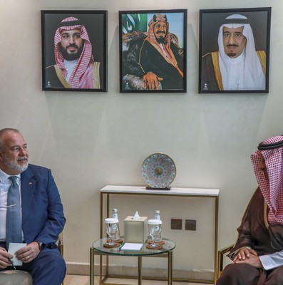 Primer Ministro Manuel Marrero Cruz visita el Reino de Arabia Saudita