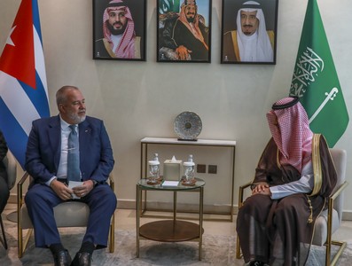 Primer Ministro Manuel Marrero Cruz visita el Reino de Arabia Saudita