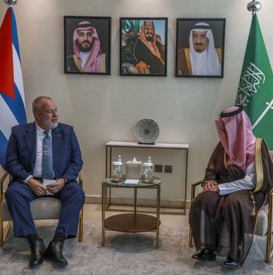 Primer Ministro Manuel Marrero Cruz visita el Reino de Arabia Saudita