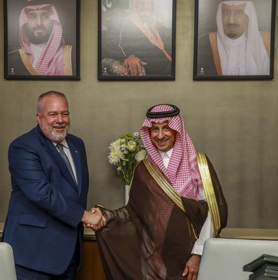 Primer Ministro Manuel Marrero Cruz visita el Reino de Arabia Saudita