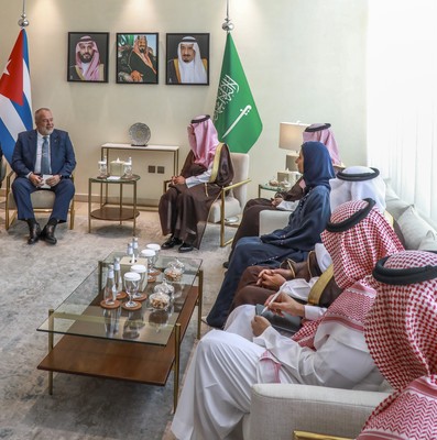 Primer Ministro Manuel Marrero Cruz visita el Reino de Arabia Saudita