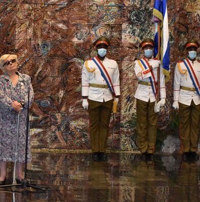 Recibe Graziella Pogolotti Jacobson la Orden 