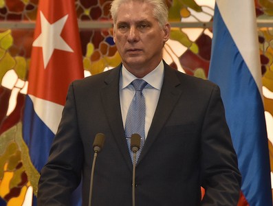 Recibió Díaz-Canel al Presidente del Gobierno de la Federación de Rusia