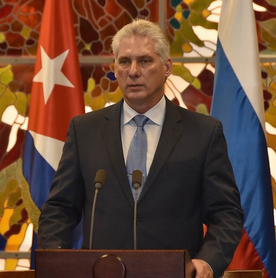 Recibió Díaz-Canel al Presidente del Gobierno de la Federación de Rusia