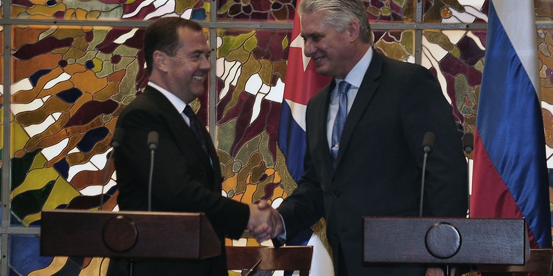 Recibió Díaz-Canel al Presidente del Gobierno de la Federación de Rusia