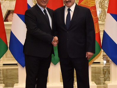 El presidente de la República de Cuba Miguel Díaz-Canel Bermúdez realiza visita oficial a Belarús