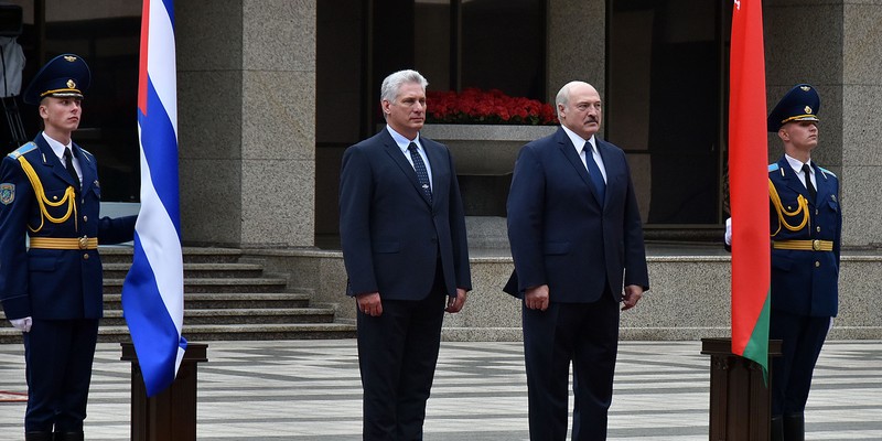 El presidente de la República de Cuba Miguel Díaz-Canel Bermúdez realiza visita oficial a Belarús