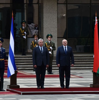 El presidente de la República de Cuba Miguel Díaz-Canel Bermúdez realiza visita oficial a Belarús