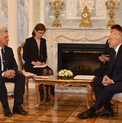 El presidente de la República de Cuba Miguel Díaz-Canel Bermúdez realiza visita oficial a Belarús