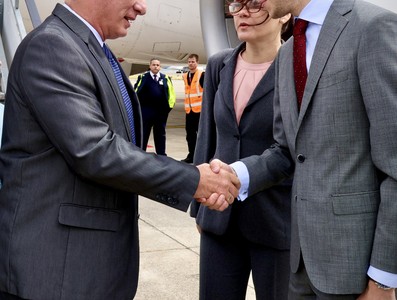 Díaz-Canel en Bruselas para participar en la III Cumbre CELAC-UE
